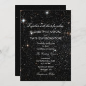 Invitation Nuit étoilée (Devant / Derrière)