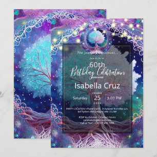 Invitation Nuit étoilée Arbre de Vie