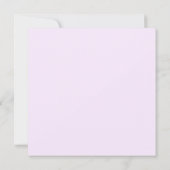 Invitation Nuit étoilée de mariage (Dos)
