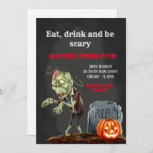 Invitation Nuit fantastique (Devant / Derrière)