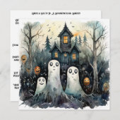 Invitation 👻 Nuit 🎉 Gouls : Un Soirée Spooktaculaire ! 🎉 � (Devant / Derrière)