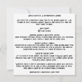 Invitation 👻 Nuit 🎉 Gouls : Un Soirée Spooktaculaire ! 🎉 � (Dos)