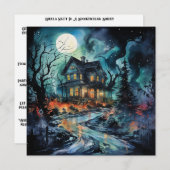 Invitation 👻 Nuit 🎉 Gouls : Un Soirée Spooktaculaire ! 🎉 � (Devant / Derrière)