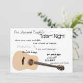 Invitation Nuit guitare (Debout devant)