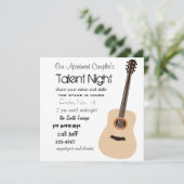 Invitation Nuit guitare (Debout devant)