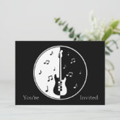 Invitation Nuit guitare (Debout devant)