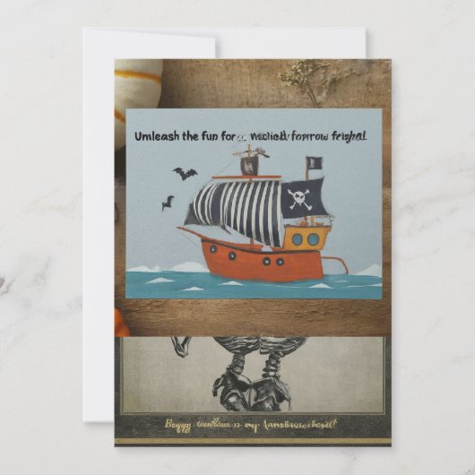 Invitation Nuit mal (Devant)