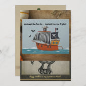 Invitation Nuit mal (Devant / Derrière)