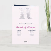 Invitation Nuits roses Arabes Aquarelle Quinceañera (Dos)