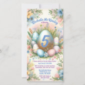 Invitation numérique d'anniversaire pour chasse au (Devant)