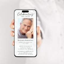 Invitation numérique de la photo de marbre