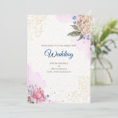 Invitation numérique de mariage hindou mariage ind (Debout devant)