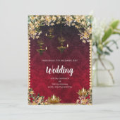 Invitation numérique de mariage hindou Mariage ind (Debout devant)