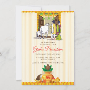 Invitation numérique de pendaison de crémaillère p