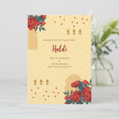 Invitation numérique Haldi et carte de mariage ind (Debout devant)