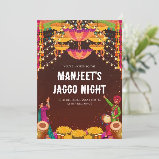 Invitation numérique Jago Night invitations Jaggo (Debout devant)