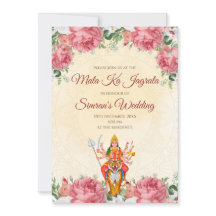 Invitation numérique Mata ki Chowki & Mata Jagrata