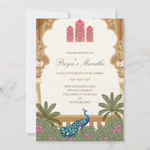 Invitation numérique Mehndi invitation Mehendi