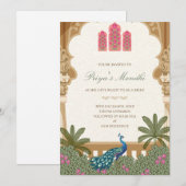 Invitation numérique Mehndi invitation Mehendi (Devant / Derrière)