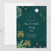 Invitation numérique Mehndi & Invitation Mehendi (Devant / Derrière)