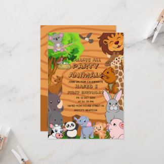 Invitation numérique modifiable pour tous les amat