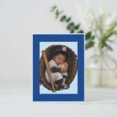 Invitation numérique pour la baby shower de baseba (Debout devant)