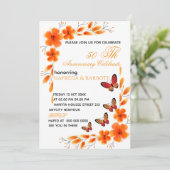 Invitation numérique pour les 50 ans pour femmes, (Debout devant)