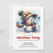 Invitation numérique pour une fête d'enfants avec (Devant)