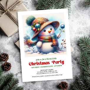 Invitation numérique pour une fête d'enfants avec
