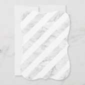 Invitation NUMÉRO D'ÂGE LIBRE Marine minimale blanc 21e INVIT (Dos)