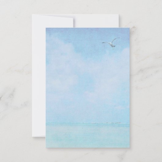 Invitation Numéro de table-phare de mariage (Dos)