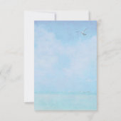 Invitation Numéro de table-Phare Mariage (Dos)