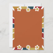 Invitation nuptiale à thème des années 70 Super ré (Dos)