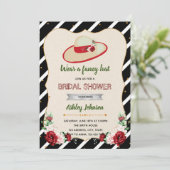 Invitation nuptiale de douche de grand thème de (Debout devant)