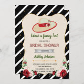 Invitation nuptiale de douche de grand thème de (Devant / Derrière)