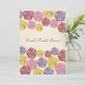 Invitation nuptiale de jardin d'agrément de (Debout devant)