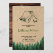 Invitation nuptiale de partie de douche de (Devant / Derrière)