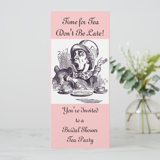 Invitation nuptiale de thé (Debout devant)