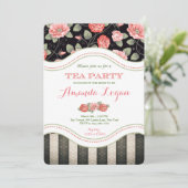 Invitation nuptiale de thé (Debout devant)