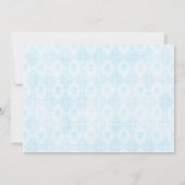 Invitation nuptiale de wedding shower de cage à (Dos)