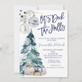 Invitation nuptiale Deck the Halls (Devant)