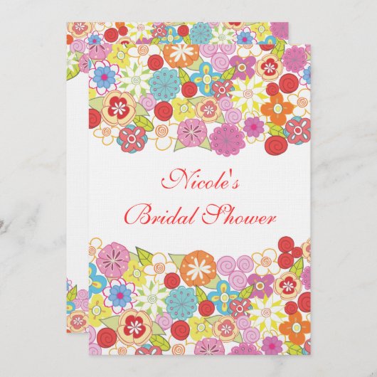 invitation nuptiale faite sur commande assez (Devant / Derrière)