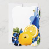 Invitation nuptiale "La Dolce Vita" style (Dos)