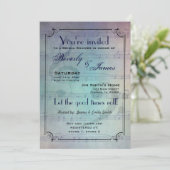 Invitation nuptiale orientée musicale de douche (Debout devant)