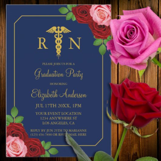 Invitation Nurse Graduation