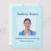 Invitation Nurse Graduation Party with Photo (Dos)