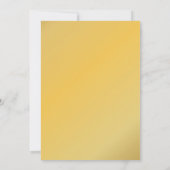 Invitation Nursery Rhyme Baby Emoji Jeu Rose Gold Star (Dos)