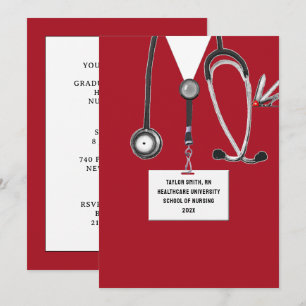 Invitation Nursing School Graduation