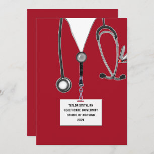 Invitation Nursing School Graduation