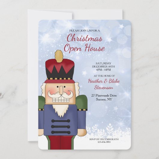 Invitation Nutcracker (Devant)